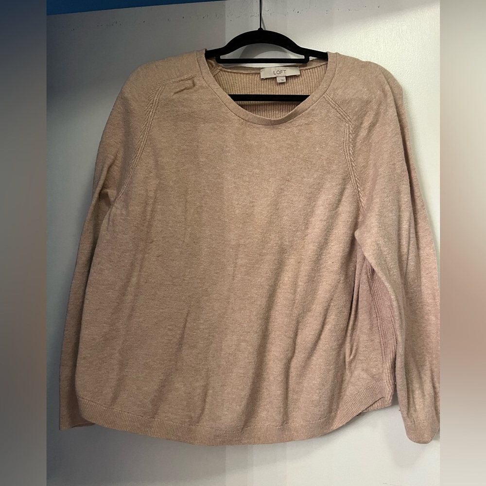 Pink/cream Loft scoop bottom size L